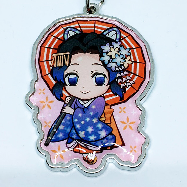 京都限定 鬼滅の刃 京都舞妓メタルキーホルダー 神戸南京町ミズ倶楽部センター 京都限定 鬼滅の刃 京都舞妓メタルキーホルダー 神戸南京町ミズ倶楽部センター