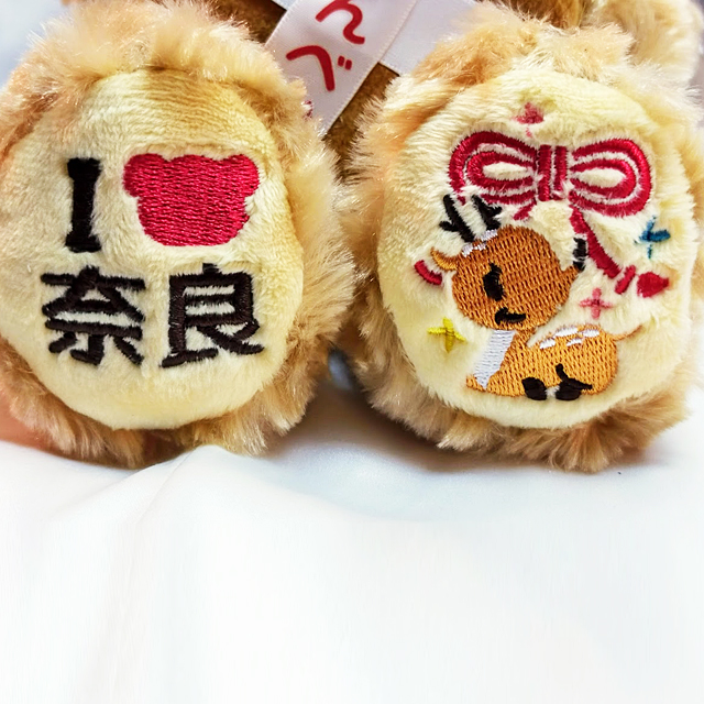 奈良限定ご当地ベア】奈良鹿せんべいベア S / 神戸南京町ミズ